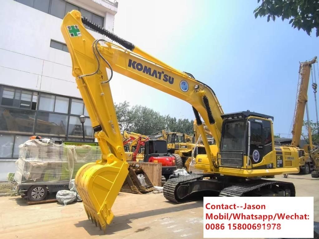 Komatsu PC 210 LCD-8 Pásová rýpadla