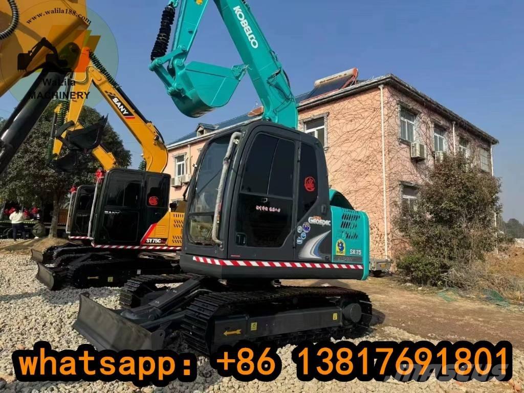 Kobelco SK 75 Pásová rýpadla