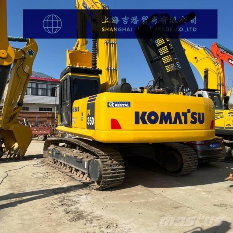 Komatsu PC 350 Pásová rýpadla