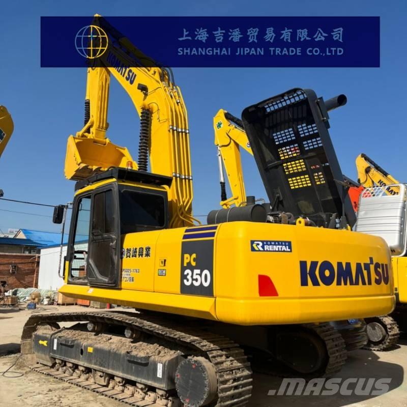 Komatsu PC 350 Pásová rýpadla