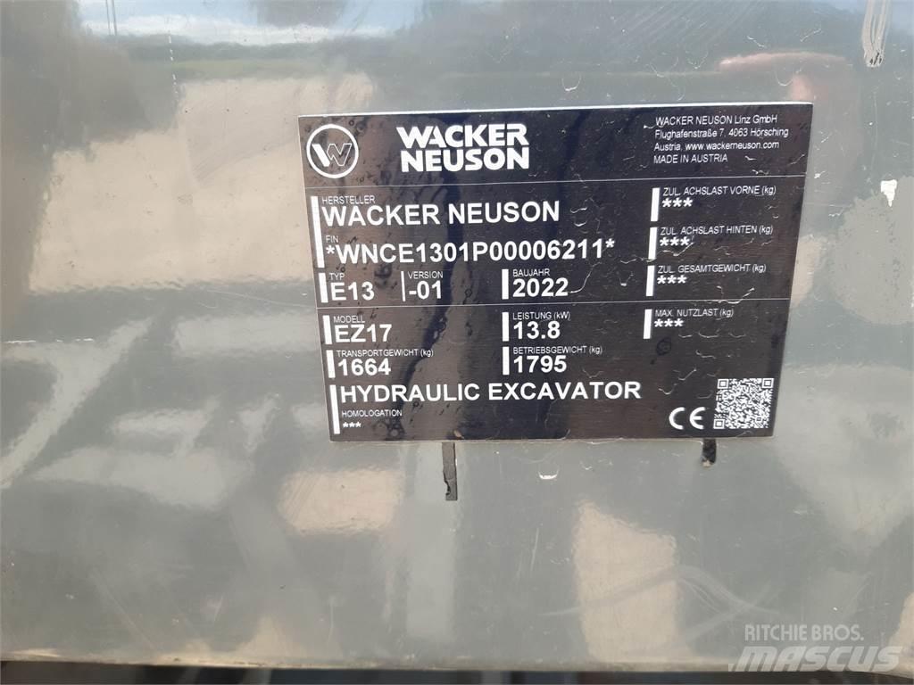 Wacker Neuson EZ17 Pásová rýpadla