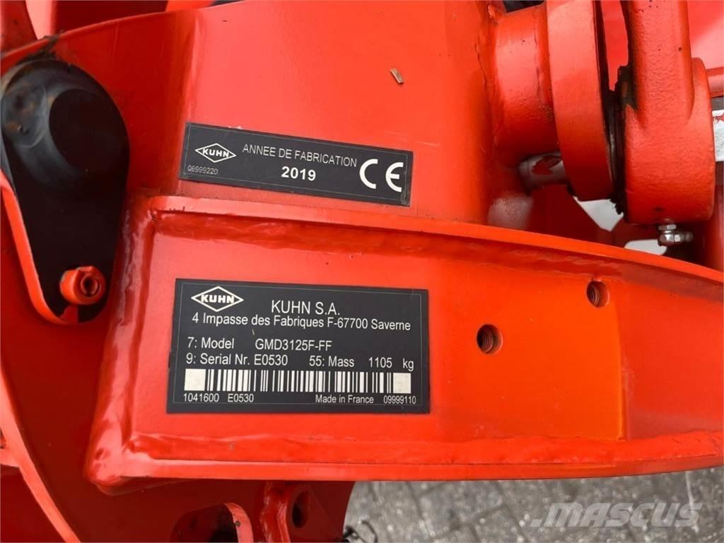 Kuhn GMD 3125F Kondicionér žacího stroje