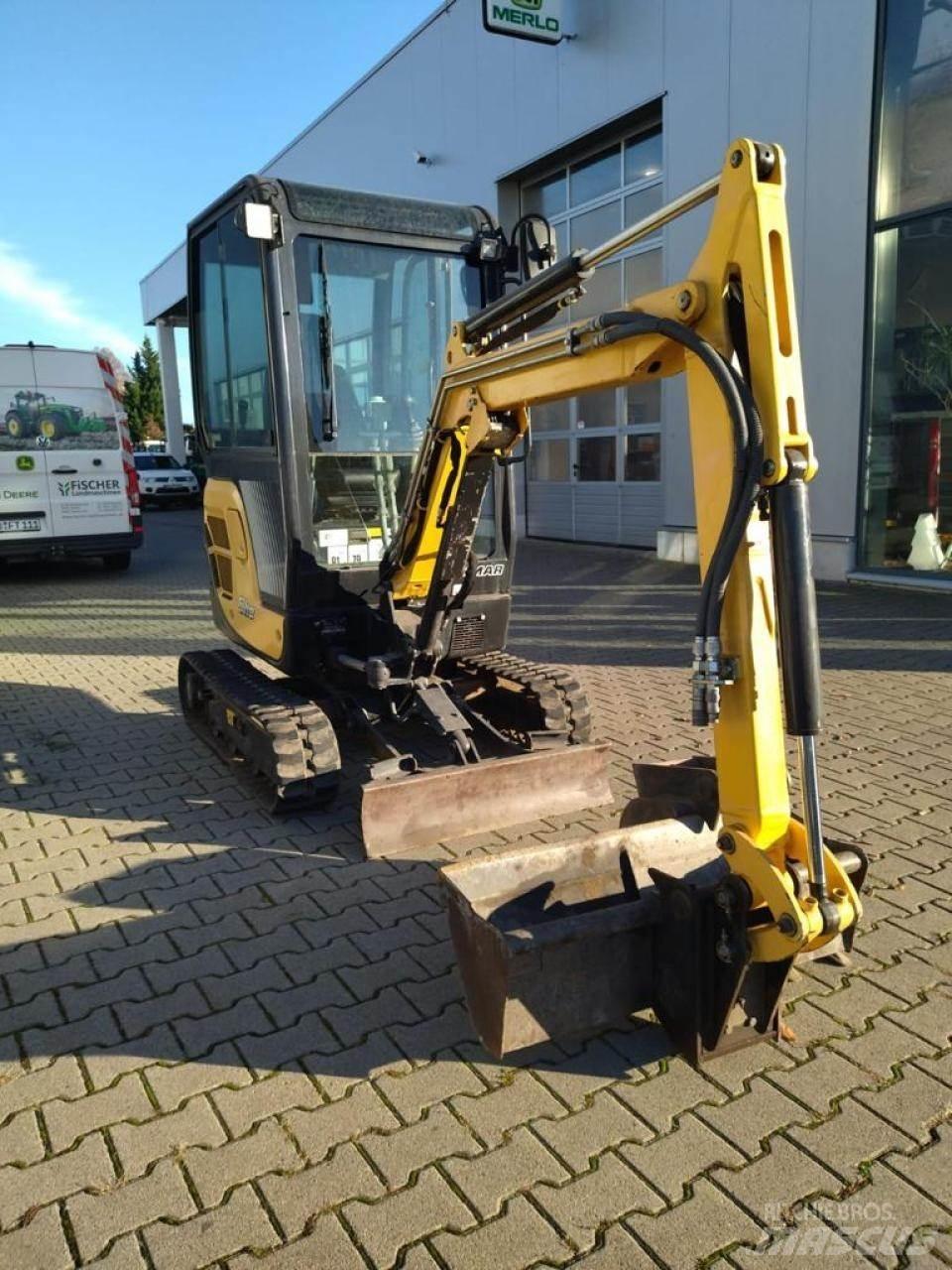 Yanmar SV18 Mini rýpadla < 7t