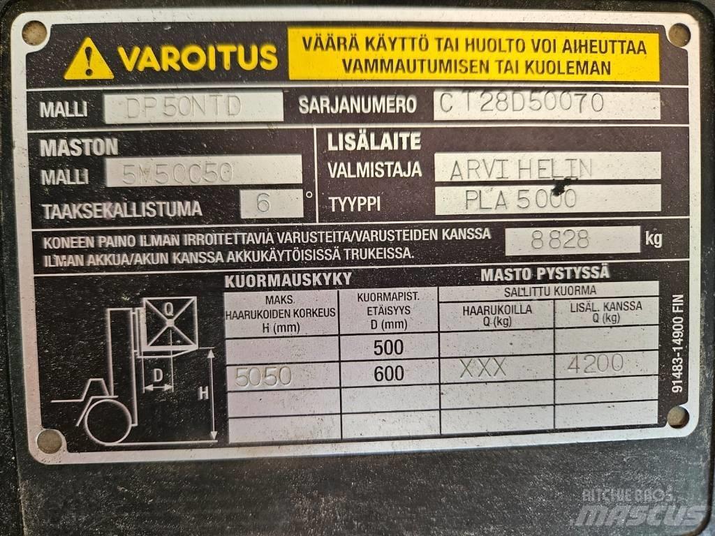 CAT DP 50 N Dieselové vozíky