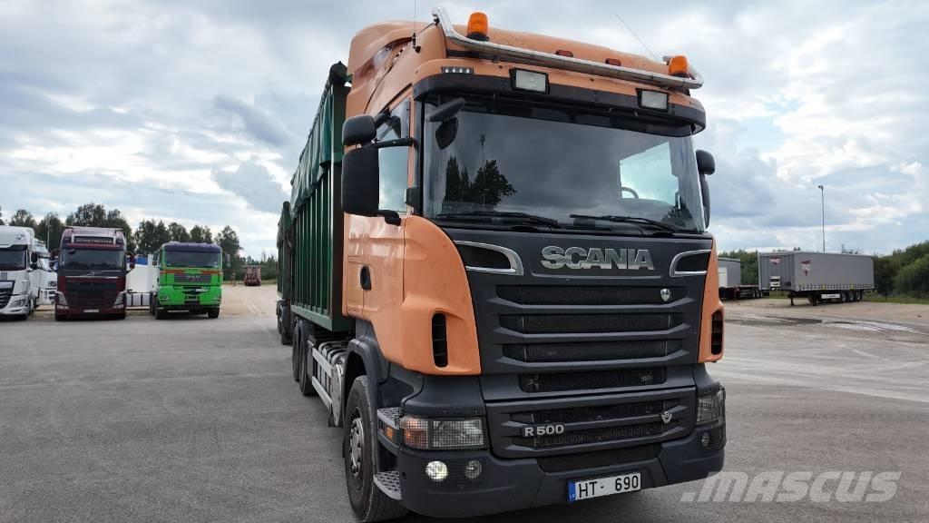 Scania R 500 Autojeřáby, hydraulické ruky
