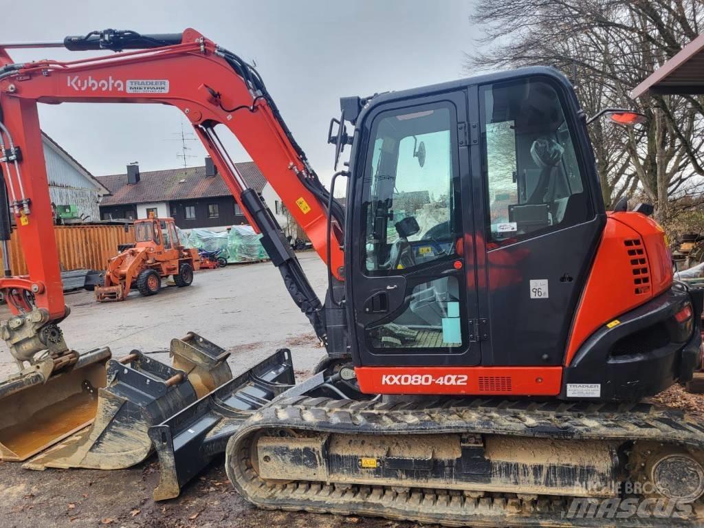 Kubota KX 080-4 Mini rýpadla < 7t