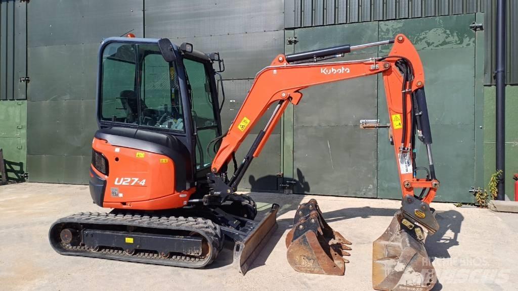 Kubota U 27-4 Mini rýpadla < 7t