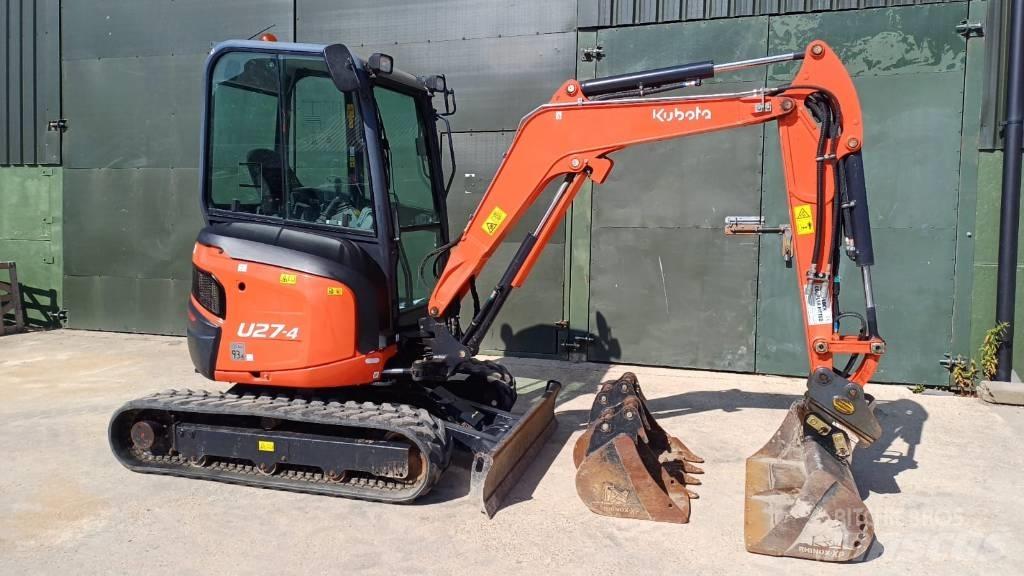 Kubota U 27-4 Mini rýpadla < 7t