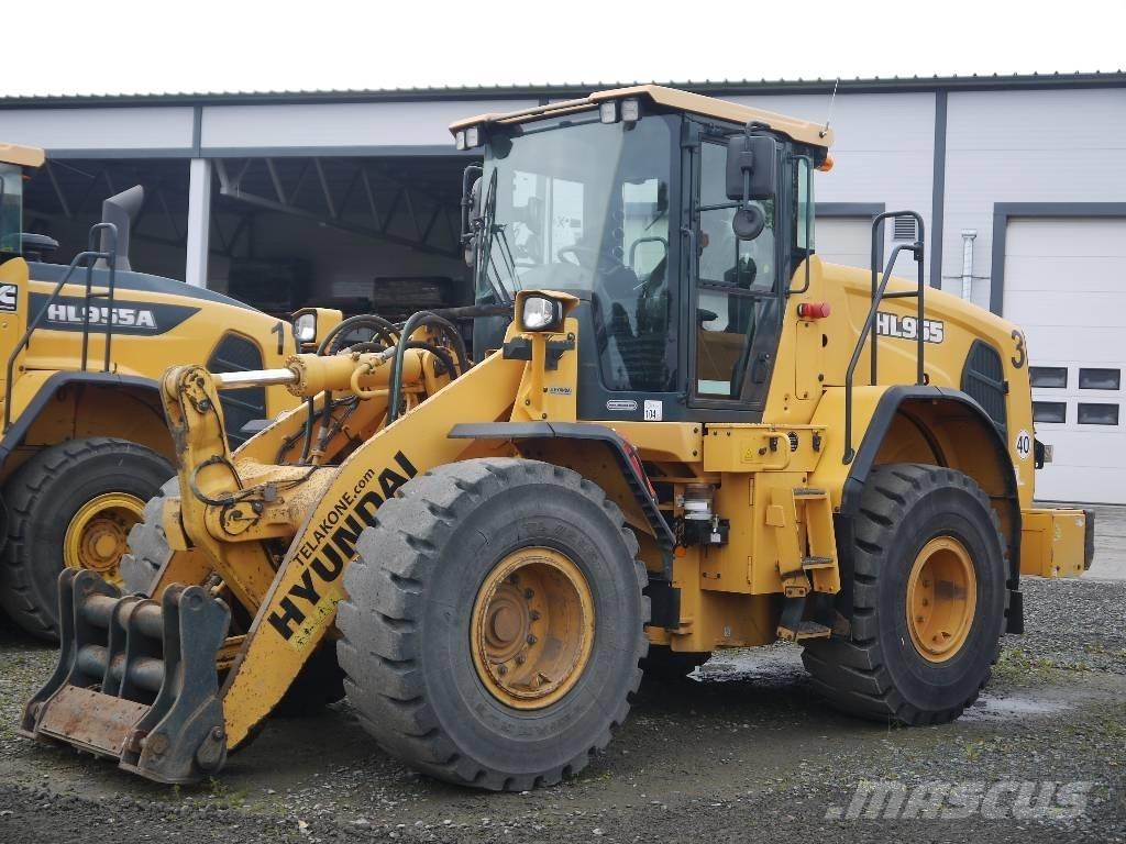 Hyundai HL955 Kolové nakladače