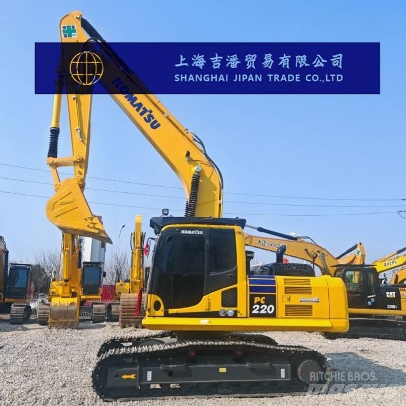 Komatsu PC 220 Pásová rýpadla