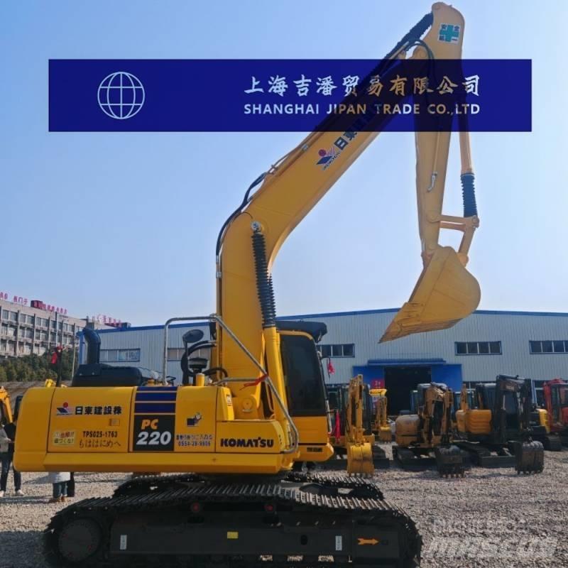 Komatsu PC 220 Pásová rýpadla