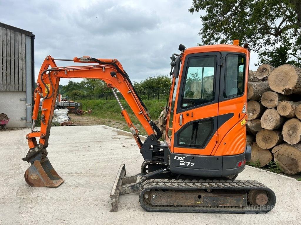 Doosan DX 27 Z Mini rýpadla < 7t