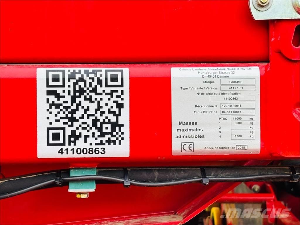 Grimme SE 260 UB Bramborové kombajny / sklízeče