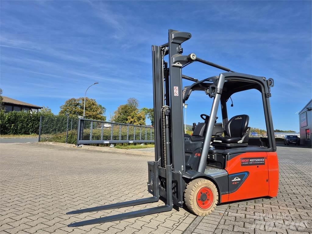 Linde E16-02 Akumulátorové vozíky