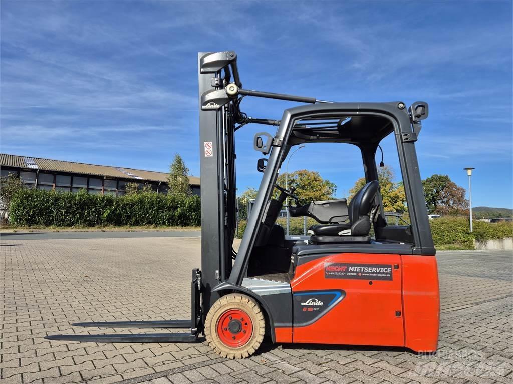 Linde E16-02 Akumulátorové vozíky