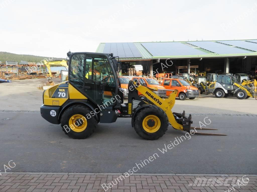 Komatsu WA 70-7 Kolové nakladače