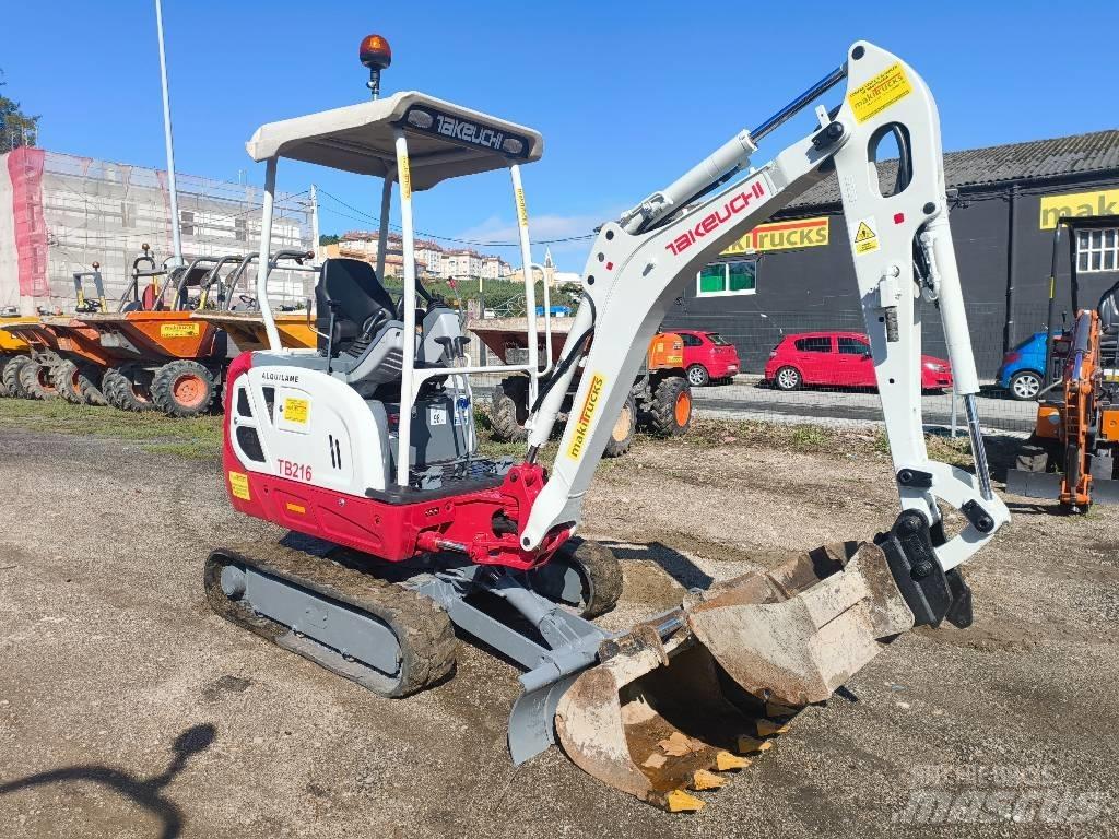 Takeuchi TB 216 Mini rýpadla < 7t