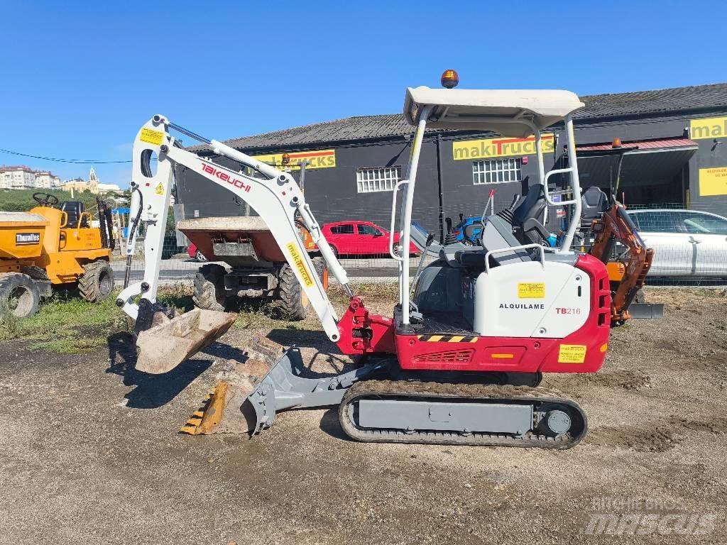 Takeuchi TB 216 Mini rýpadla < 7t