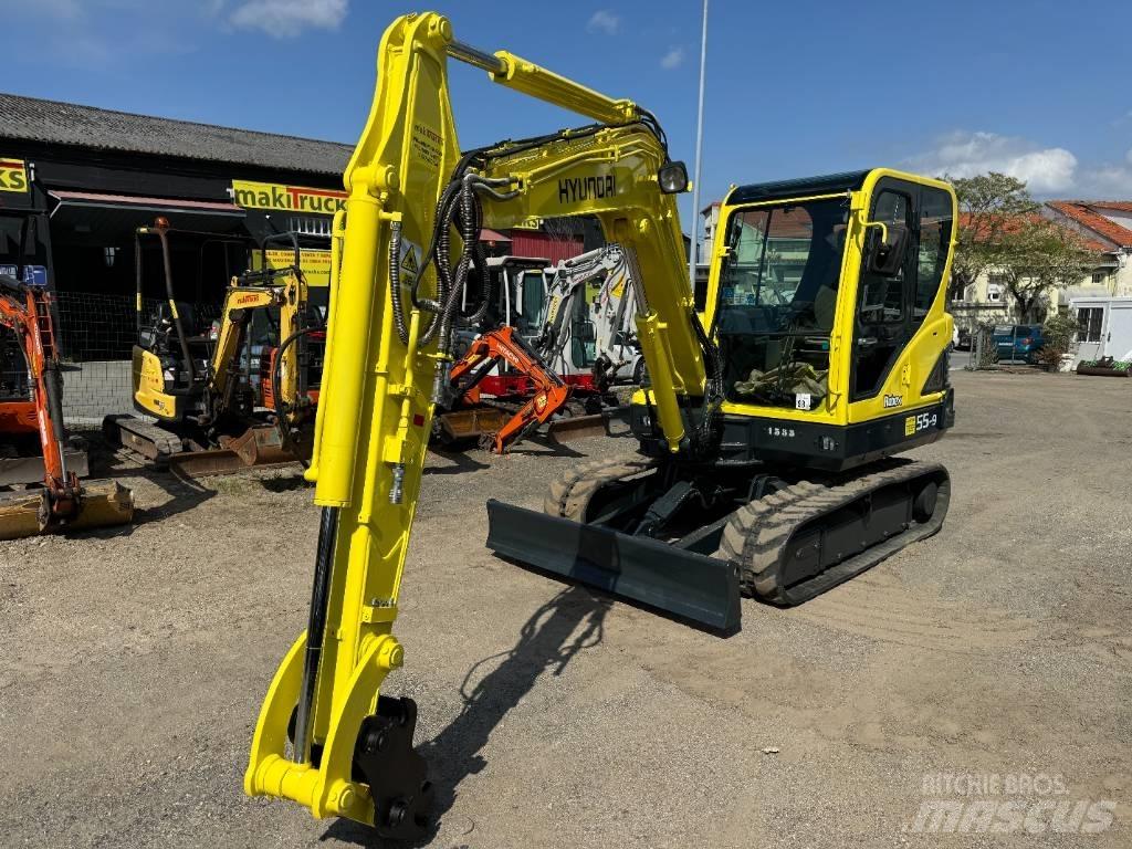 Hyundai Robex 55-9 Mini rýpadla < 7t