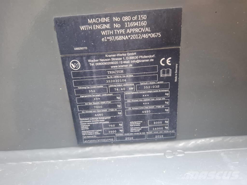 Kramer 8105 Kolové nakladače