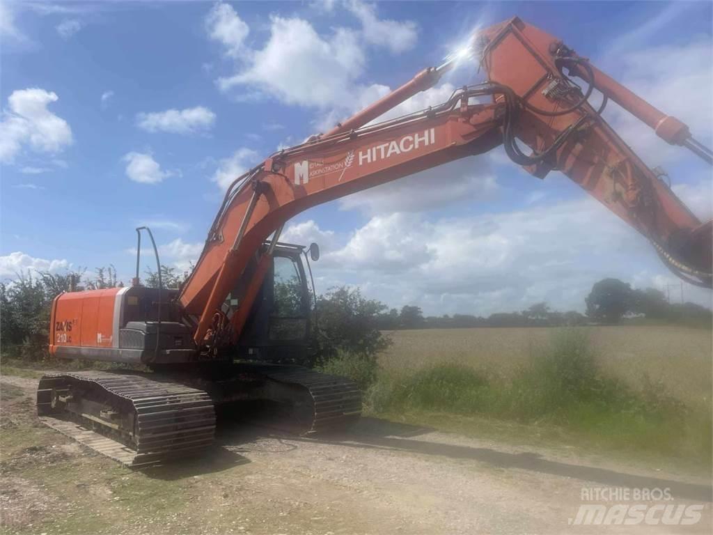 Hitachi ZX210 Pásová rýpadla