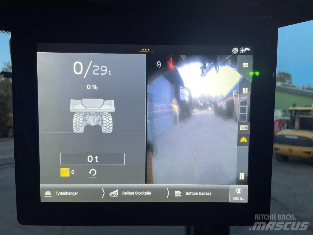 Volvo A30G Kloubové dempry