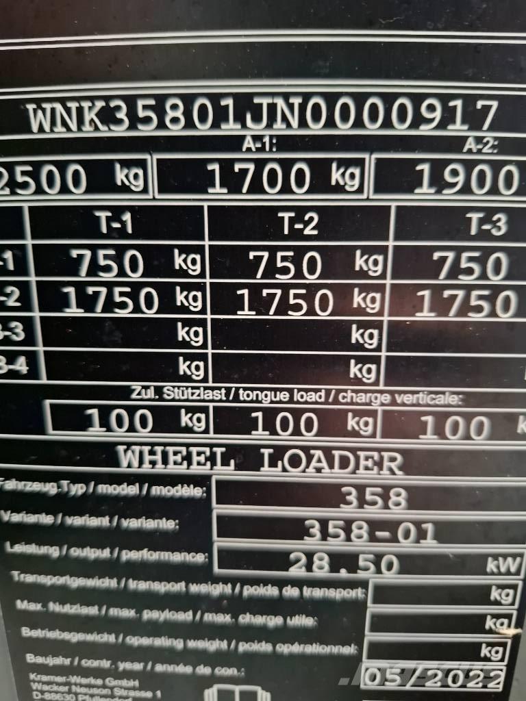 Kramer 5040 Mininakladače