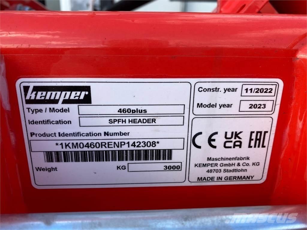 Kemper 460 plus Další