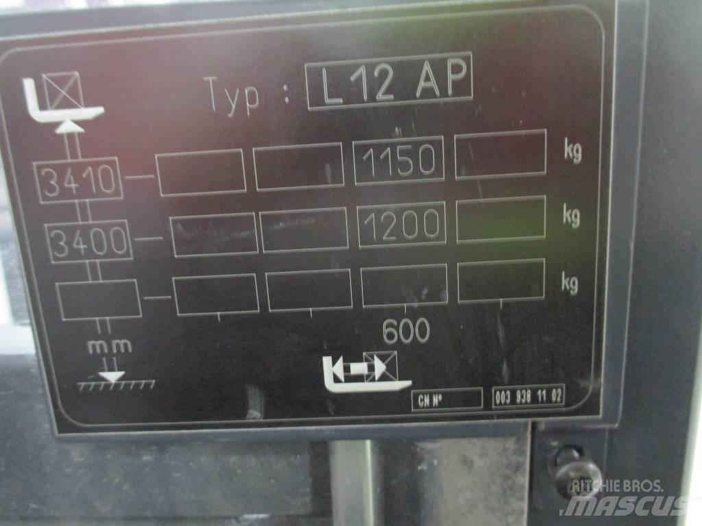 Linde L 12 AP Samohybné vozíky