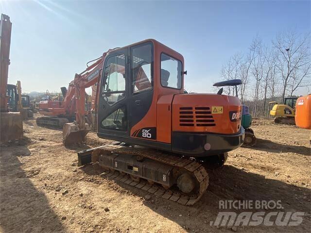 Doosan DX80 Mini rýpadla < 7t