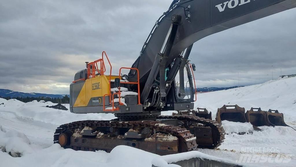 Volvo EC550EL Pásová rýpadla