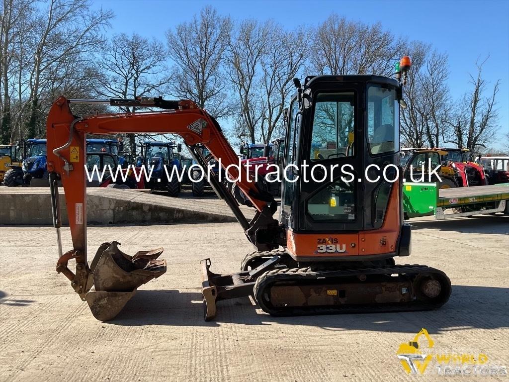 Hitachi ZX 33 U Mini rýpadla < 7t