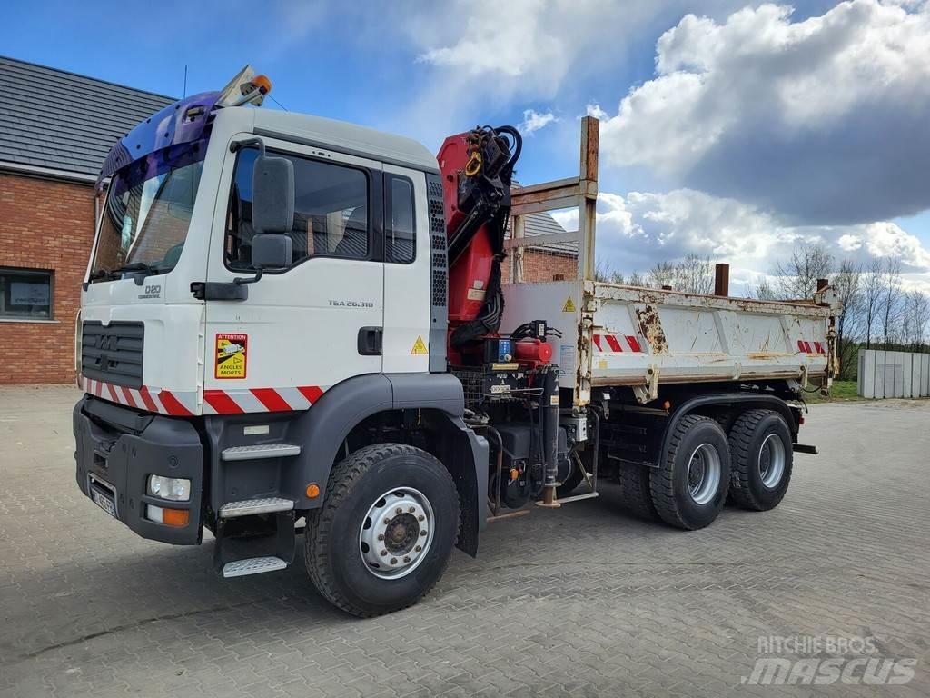 MAN TGA 26.310 Sklápěče