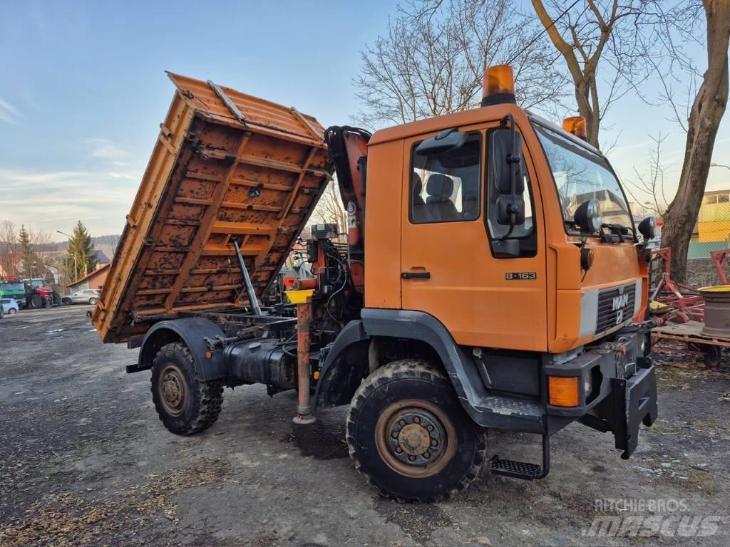 MAN 8 163 Wywrotka Sklápěče