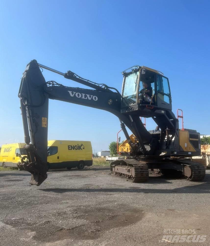 Volvo EC 250 EL Pásová rýpadla