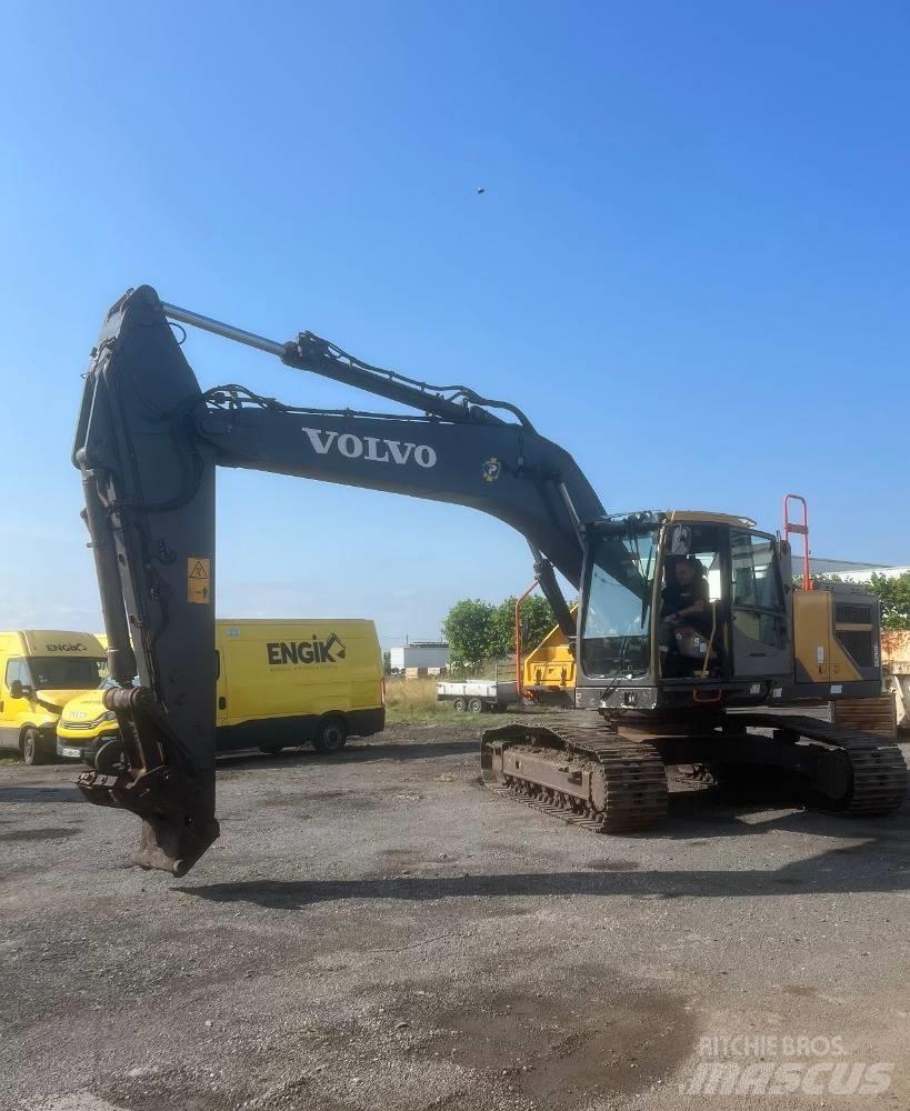 Volvo EC 250 EL Pásová rýpadla