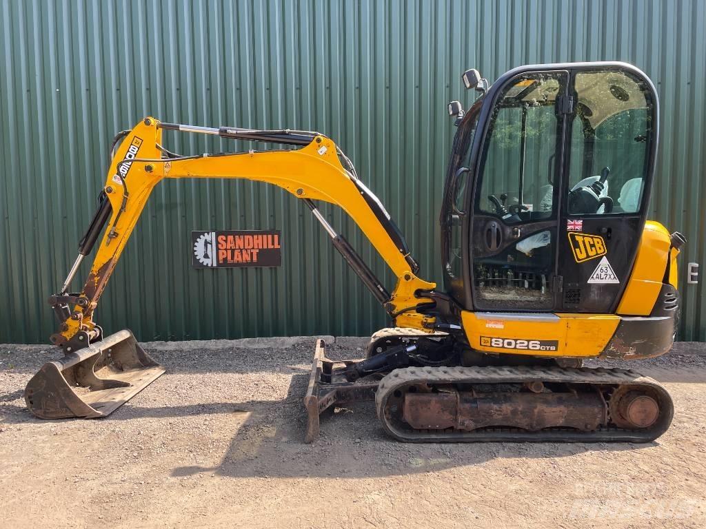 JCB 8026 CTS Mini rýpadla < 7t