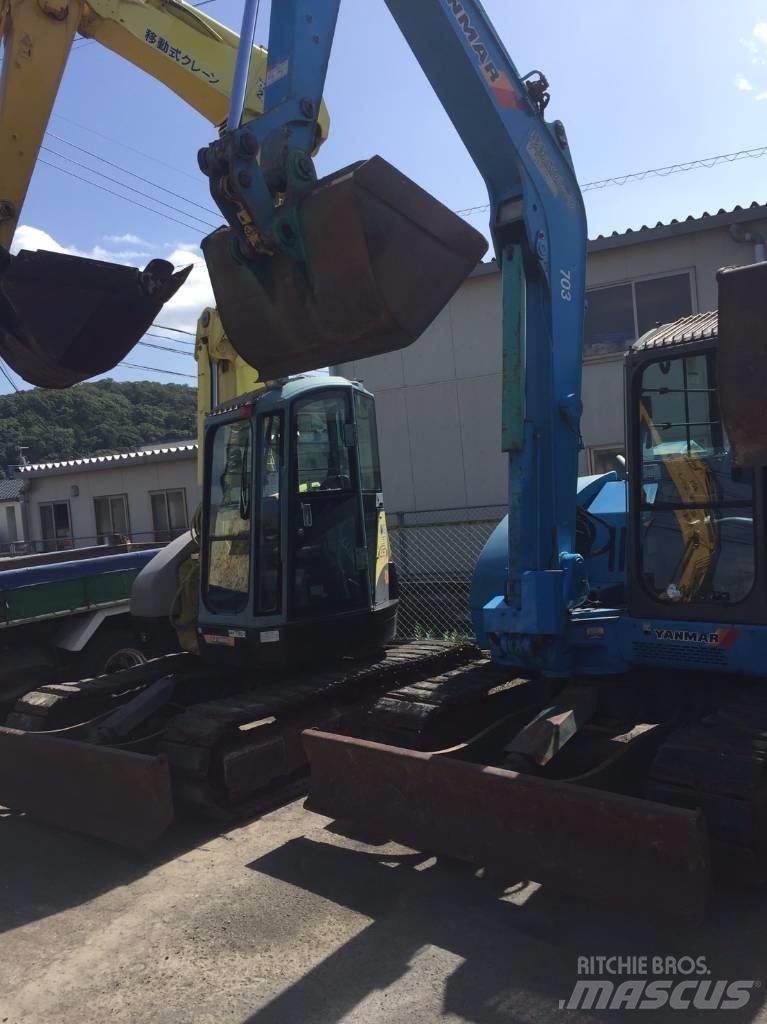 Yanmar Vio 70-2 Midi rýpadla 7t - 12t