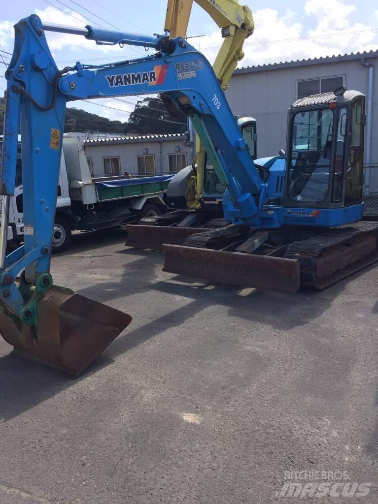 Yanmar Vio 70-2 Midi rýpadla 7t - 12t
