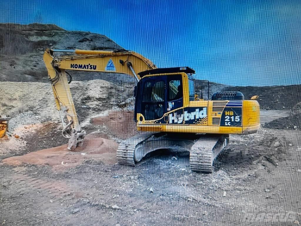 Komatsu HB 215 LC-1 Pásová rýpadla