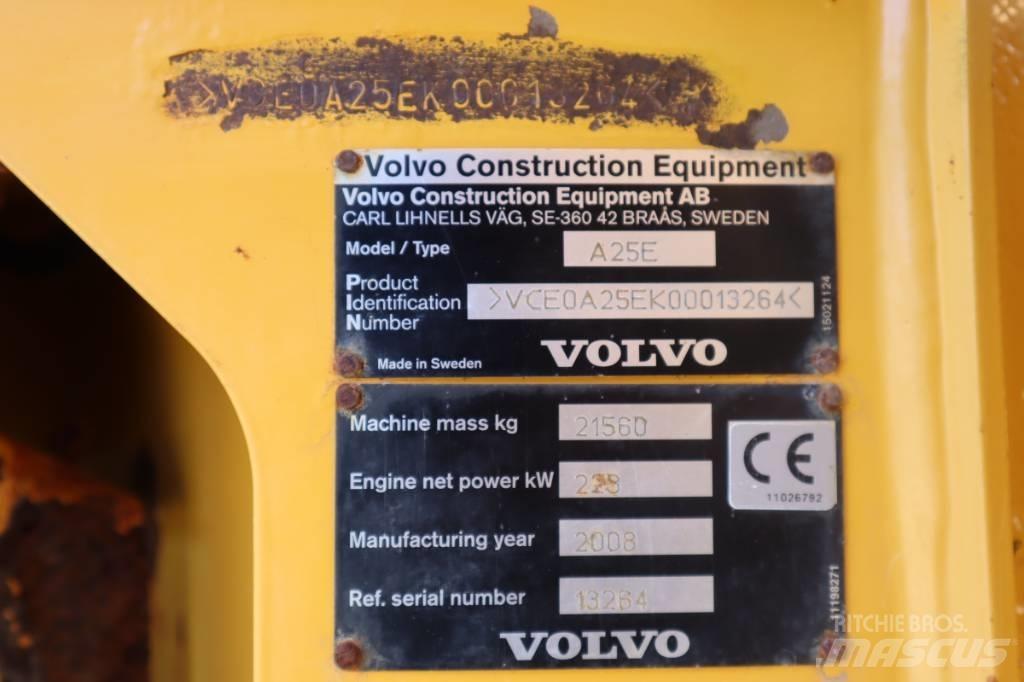 Volvo A25E Kloubové dempry