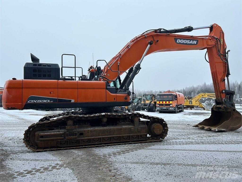 Doosan DX530LC-5 Pásová rýpadla