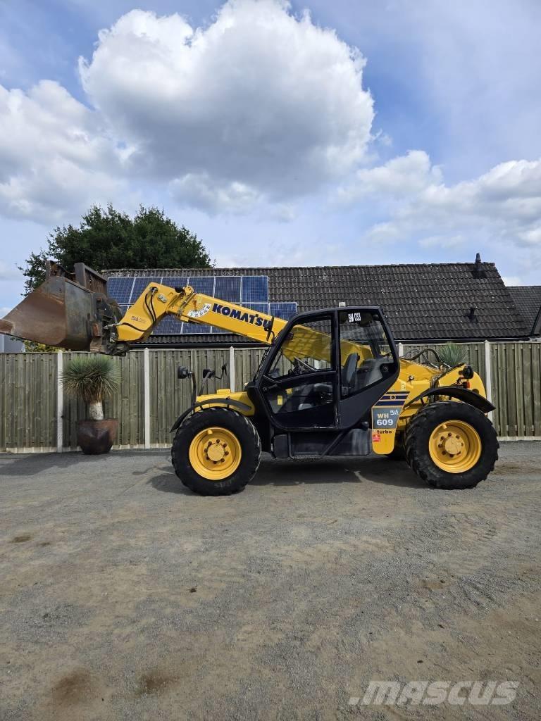 Komatsu WH 609 Teleskopické manipulátory