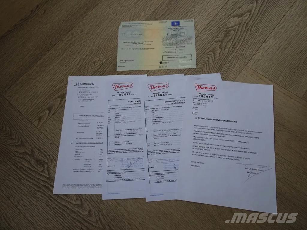 Thomas 150NW Přívěsové plošiny