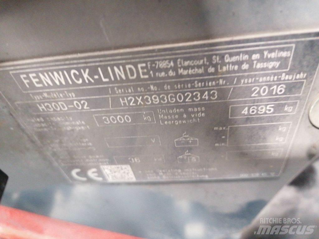 Linde H30D-02 Dieselové vozíky