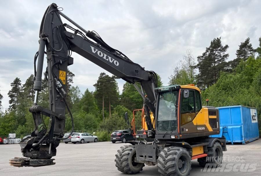 Volvo EW160E Kolová rýpadla