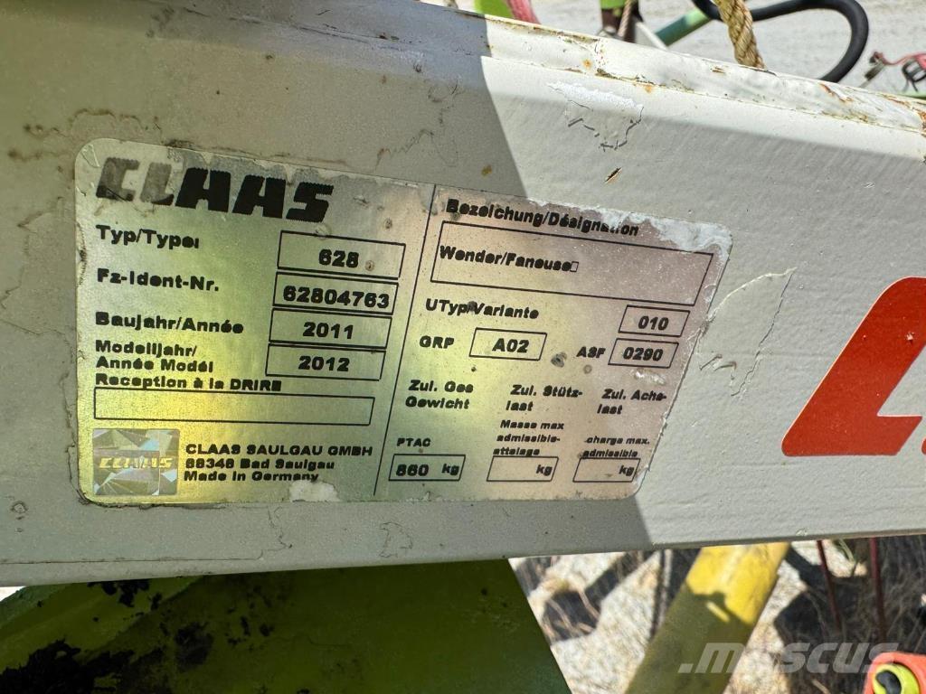 CLAAS VOLTO 670 Obraceče a shrabovače sena