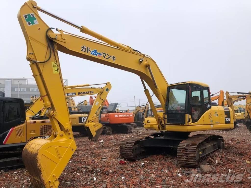 Komatsu PC 220-7 Pásová rýpadla