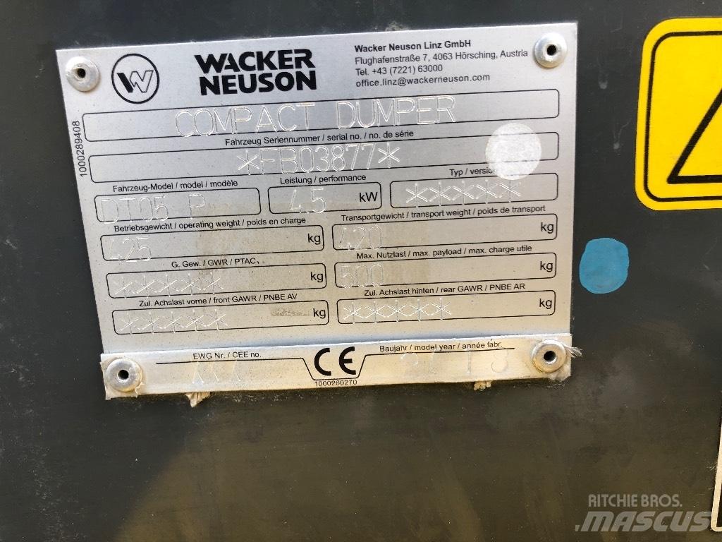 Wacker Neuson DT 05 Pásové dempry