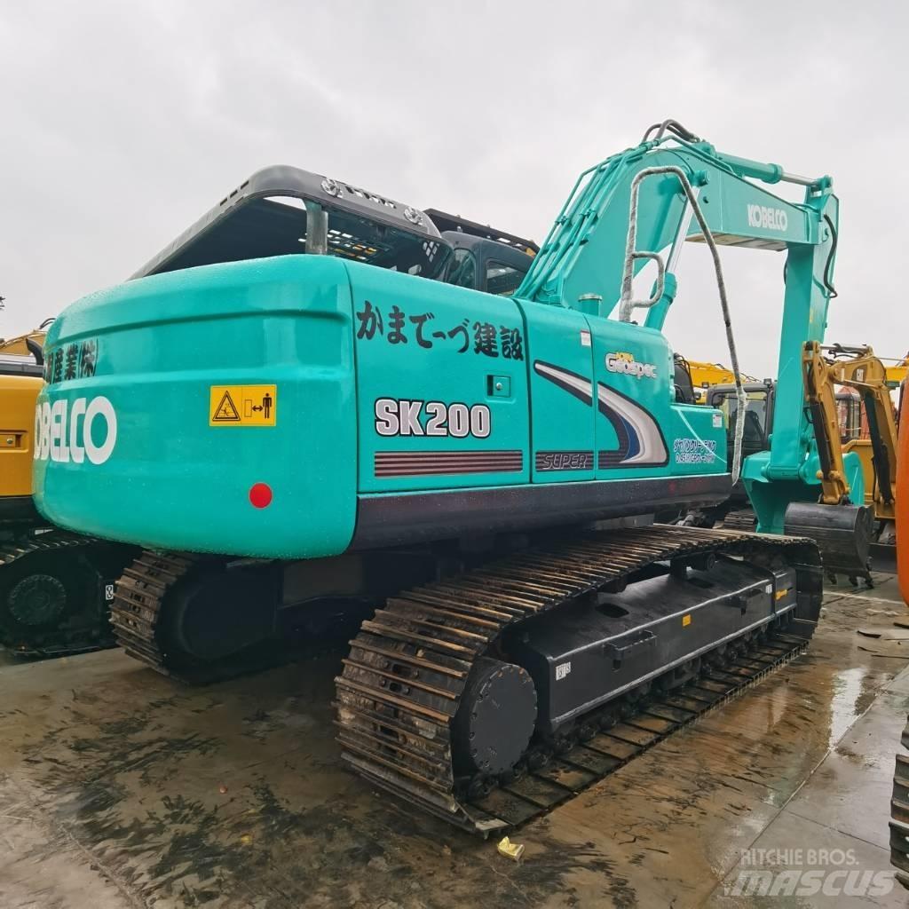 Kobelco SK 200 Pásová rýpadla